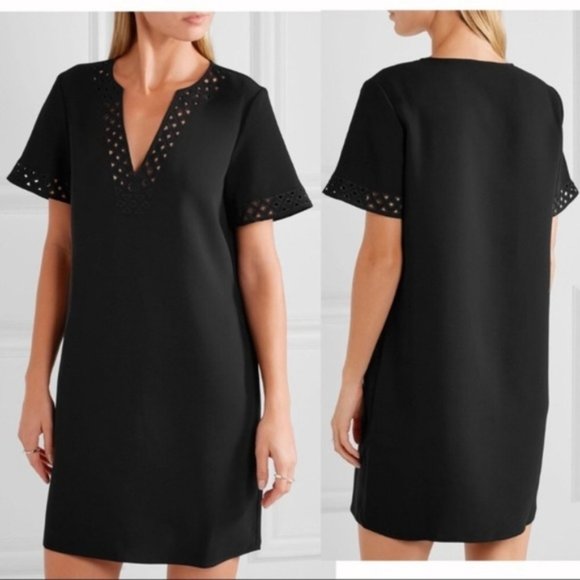 Madewell Ballad Black Sheath Dress with Cutouts - Picture 1 of 9